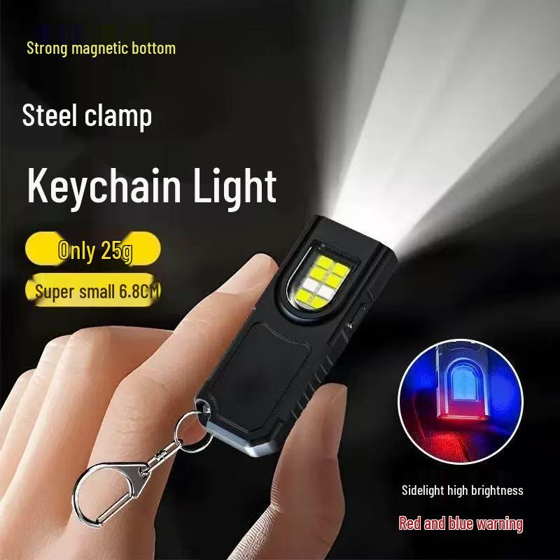 Portable High-Intensity Waterproof Mini Flashlight Key Chain