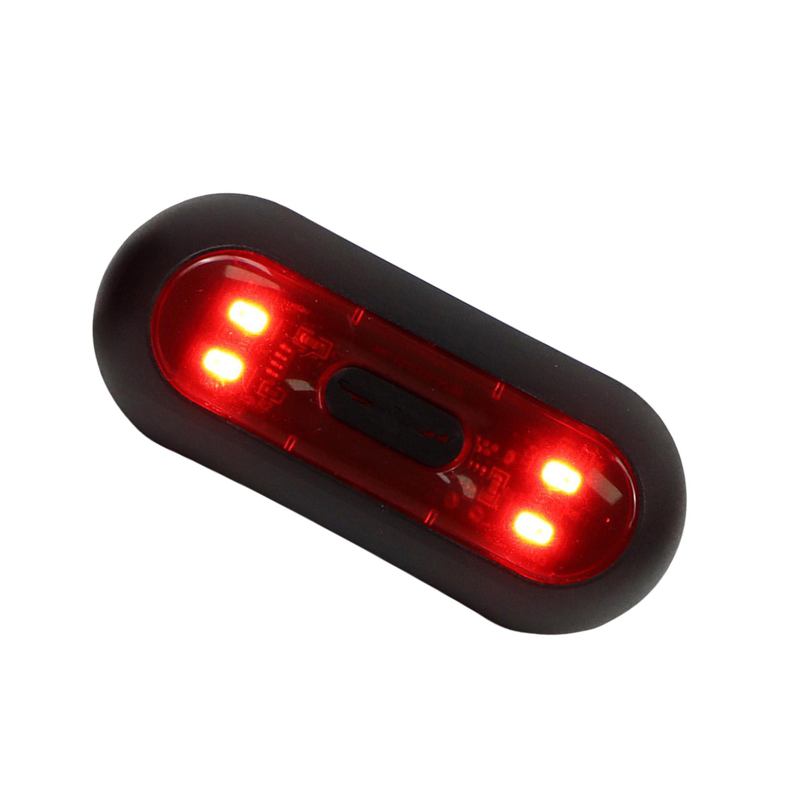 

Велосипедный задний фонарь высокой яркости Мотоцикл Велосипеды Шлемы Сигнальный предупредительный задний фонарь Безопасность Водонепроницаемый светодиодный свет Велосипедисты 1