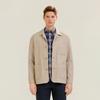 Ferraromilano Cotton Blend Pigment Chore Jacket Beige (Am0Goav15253)