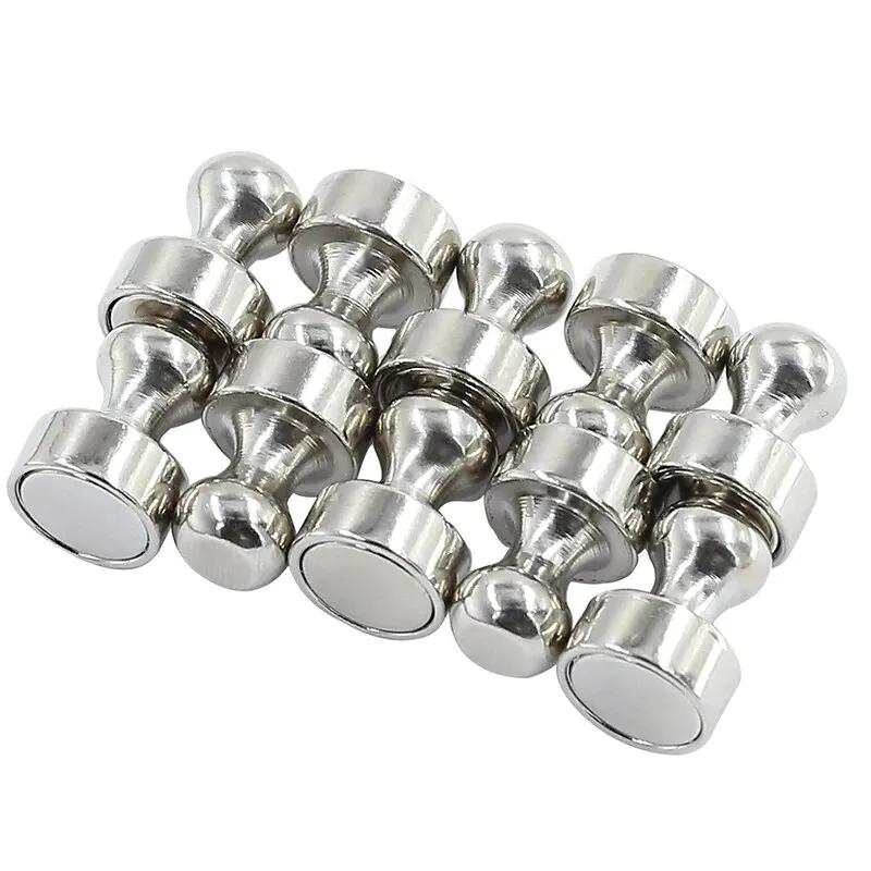 10 BUC Magnetic pentru Unghii Birou Bun de Utilizat Caligrafie și Pictură Frigider Magnet Puternic Predare Unghii Tablă Albă Unghii Magnetice 12x16mm