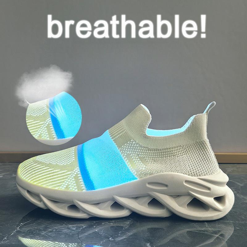 Uçan Ayakkabılar Yaz Yeni Stil Öğrenci Spor Ayakkabıları File Nefes Alabilir Fitness Koşu Boş Zaman