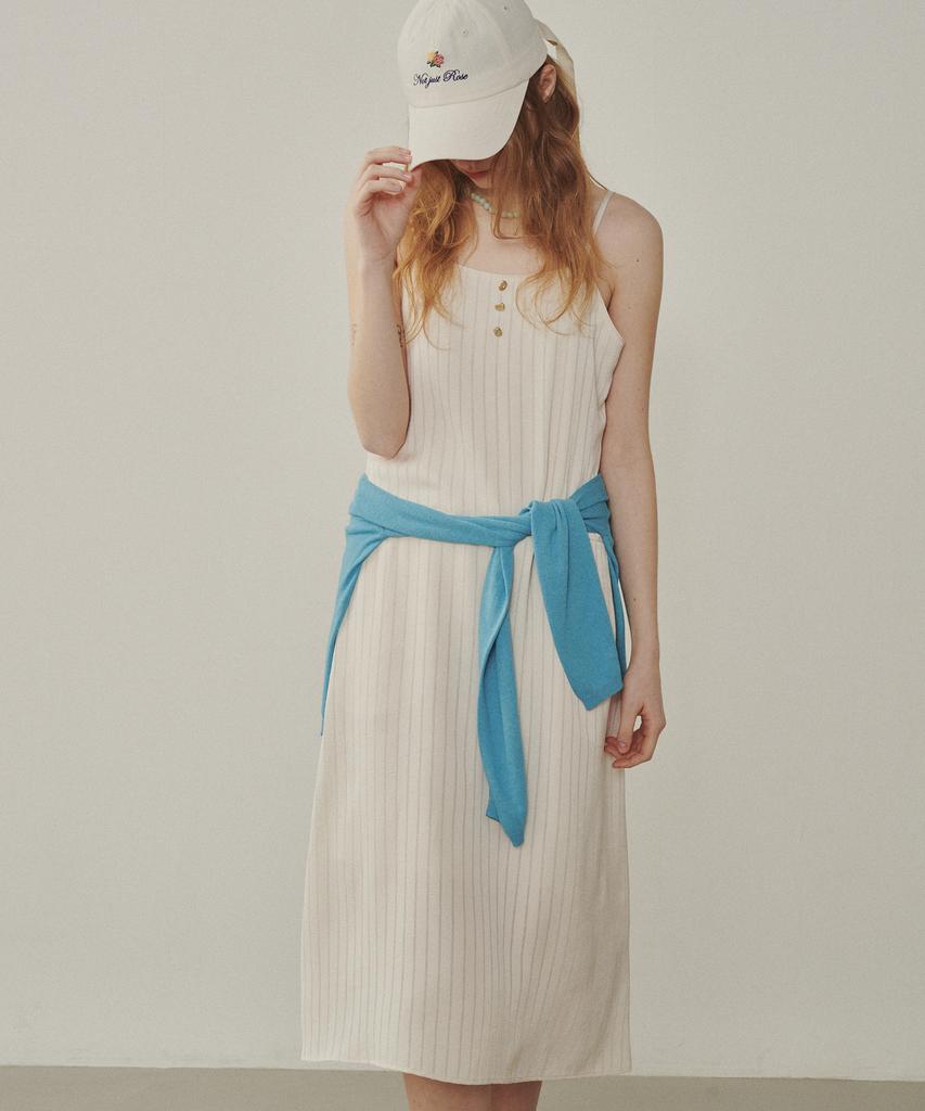 MELLY&ROSE Santa Monica Satin Dress (315301)_Beige