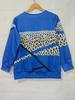 Women's European V-Neck Zipper Top - Autumn/Winter Long-Sleeve Print