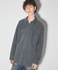 Buckaroo Vintage Washed Oversized Shacket Charcoal Gray