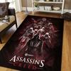 A-Assassin's Creed Logo Print Flannel Area Rug Non‑Slip Floor Mat For Couch Bedroom Living Room Indoor Home Decor carpet Gift
