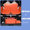 Car Leather Trunk Mats For Deepal S09 2025 2026 Car Trunk Protector Pad Storage Bags Cargo Liner Car Interior Accessories