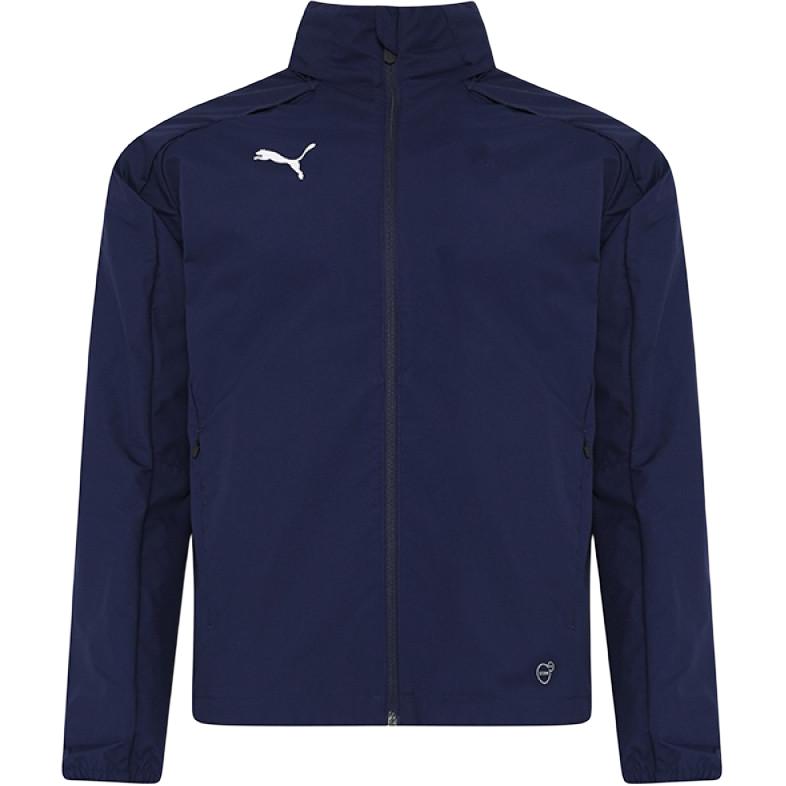 Puma Zip Removable Hooded Long Sleeve Jacket Men Jacket Blue 655659-06