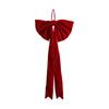 Christmas Red Oversized Bow Ribbon Christmas Tree Decoration
