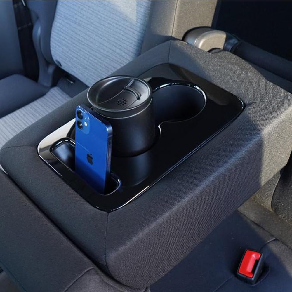 Rear Cup Holder Panel for Cover/Interior X-TRAIL SWD-DG T33/SNT33 (Black, 1-Piece, ABS) (X-TRAIL01-BK)