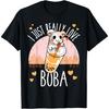 Womens Mouse Boba Funny Anime Japanese Bubble Tea Lover T-Shirt
