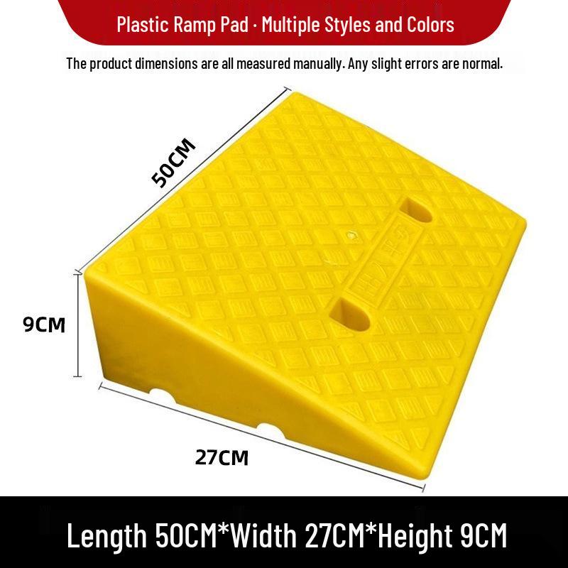 Plastic Threshold Ramp & Speed Bump for Cars and Curb Climbing