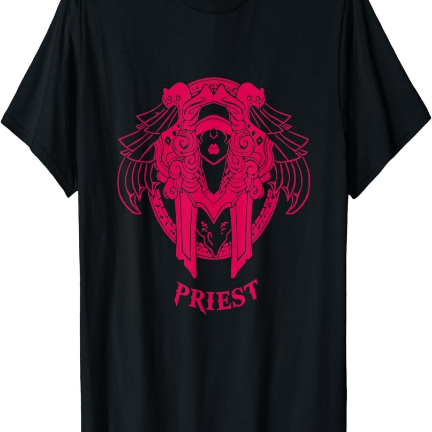 Wow Priest Gamer T-Shirt(1) S