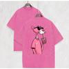 Unisex Round Neck Short Sleeve Loose Fit Top Print Washed Vintage Summer T-Shirt