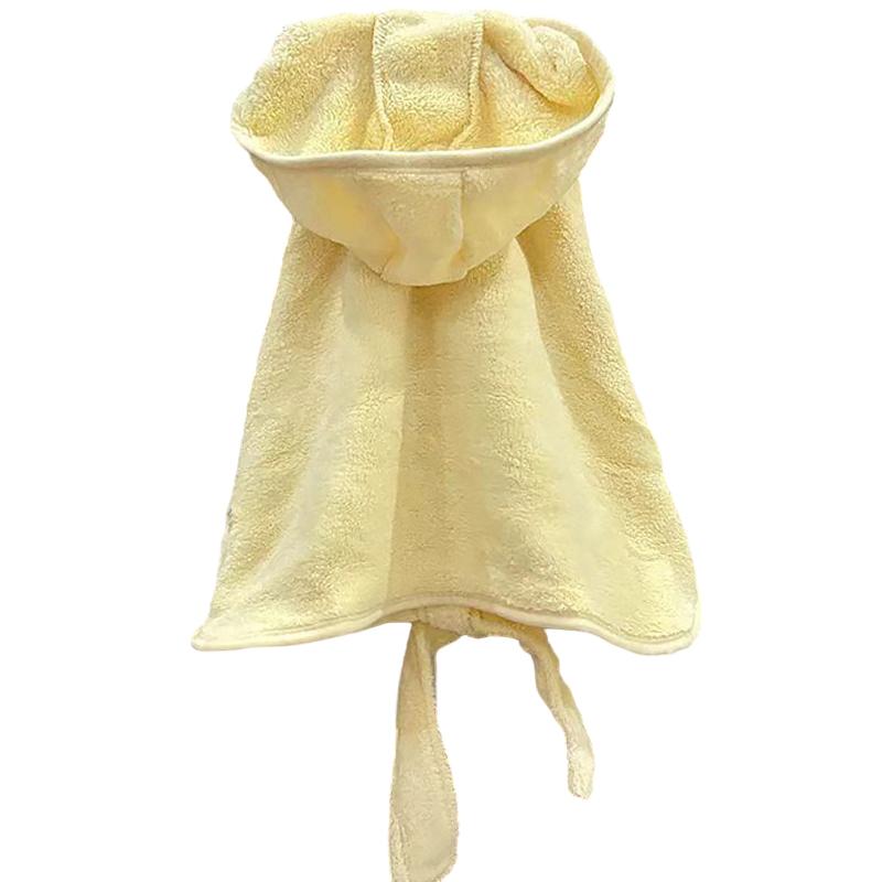 

1PC Pet Clothing All-Season Pet Bathing Cat Lovers Pet Towels Cute Bathrobes Wearable Bath Towel Multi-color S