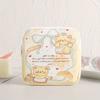 2pcs/1pc, Portable Sanitary Napkin Storage Bag, Cartoon Pattern, Candy Sundries Organizer, Lightweight Multi-function Pouch