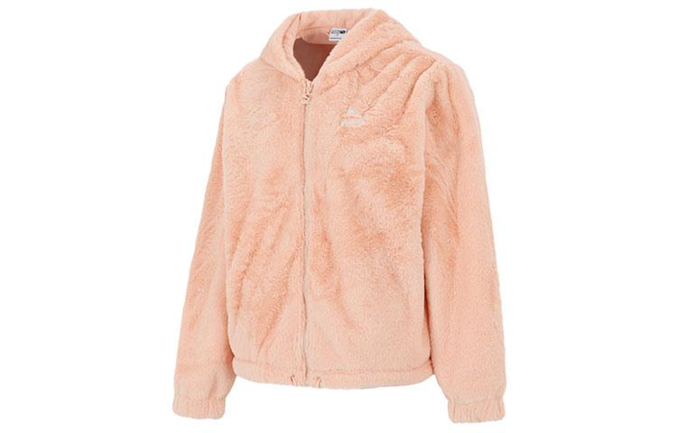 PUMA Velvet Jackets Women s Coral Hooded Moderate 533127-27 XL