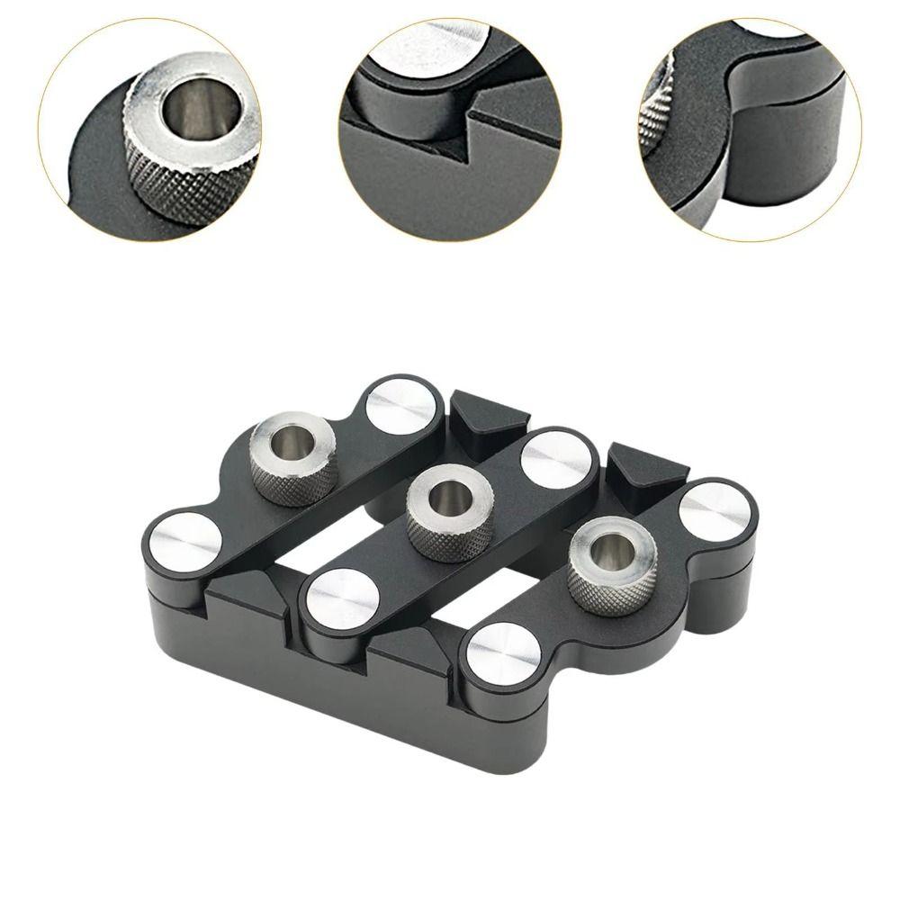 Precision Woodworking Center Locator Straight Holes Punching Locator  DIY Furniture Crafting