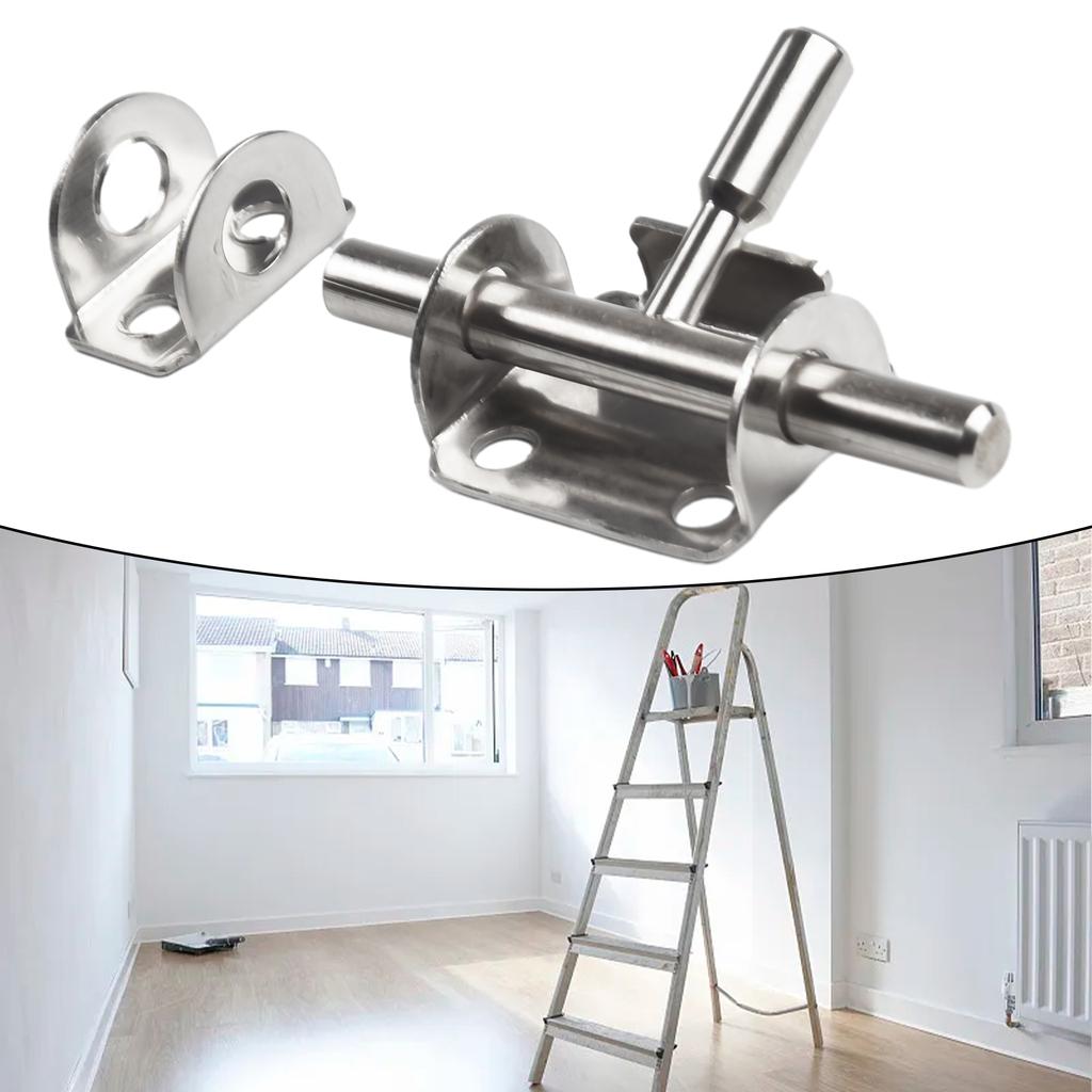 Door Latch Lock Bolt Rust Proof Furniture Safety Hardware Repair Bathroom