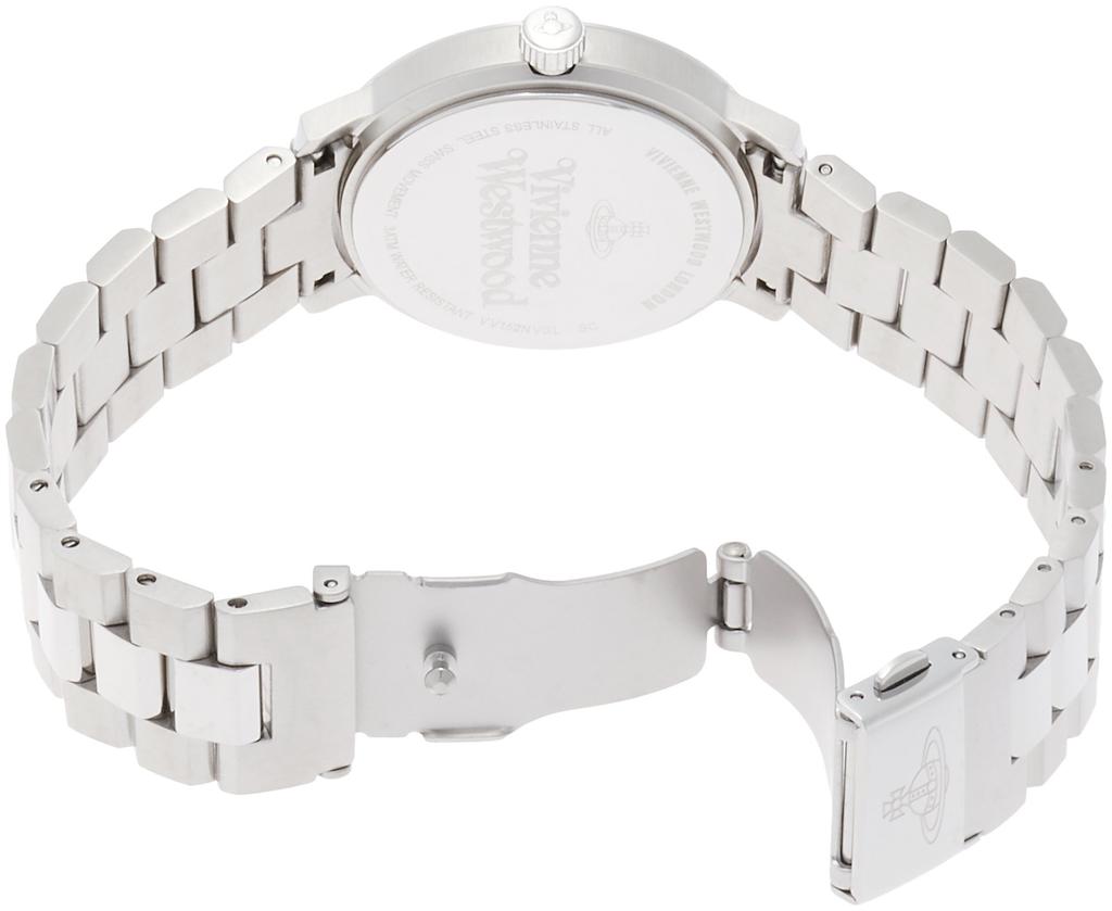 Vivienne Westwood Bloomsbury Watch, Navy Dial, Stainless Steel, Quartz Movement, VV152NVSL, Women's [Parallel Import]