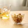 ADERIA Plain Square Glass Bowls (6 Pieces) - Made In Japan. Ideal for Salads, Desserts, and Sweets. Perfect for Single Diners, Couples, or Even for Se