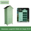 Outdoor Anti-Corrosion Sunscreen Storage Cabinet for Garden and Courtyard