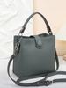 First Layer Cowhide Women Handbag Crossbody Bag   Bucket Bag Genuine Leather Luxury Design Shoulder Bag Small Handbag