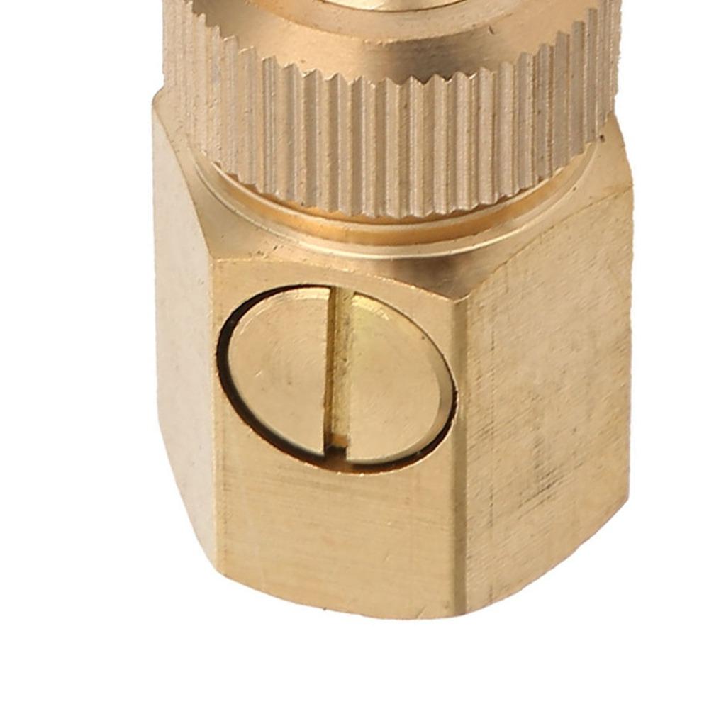 Gold Landscape Nozzle Brass Pond Sprinkler Durable Fountain Direction Jet  Landscape Design