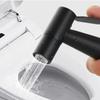 Schwarzer Badezimmer-Toilettenwasch-Bidet-Wasserhahn-Spray-Sprayer-Duschkopf selbstreinigender Handheld