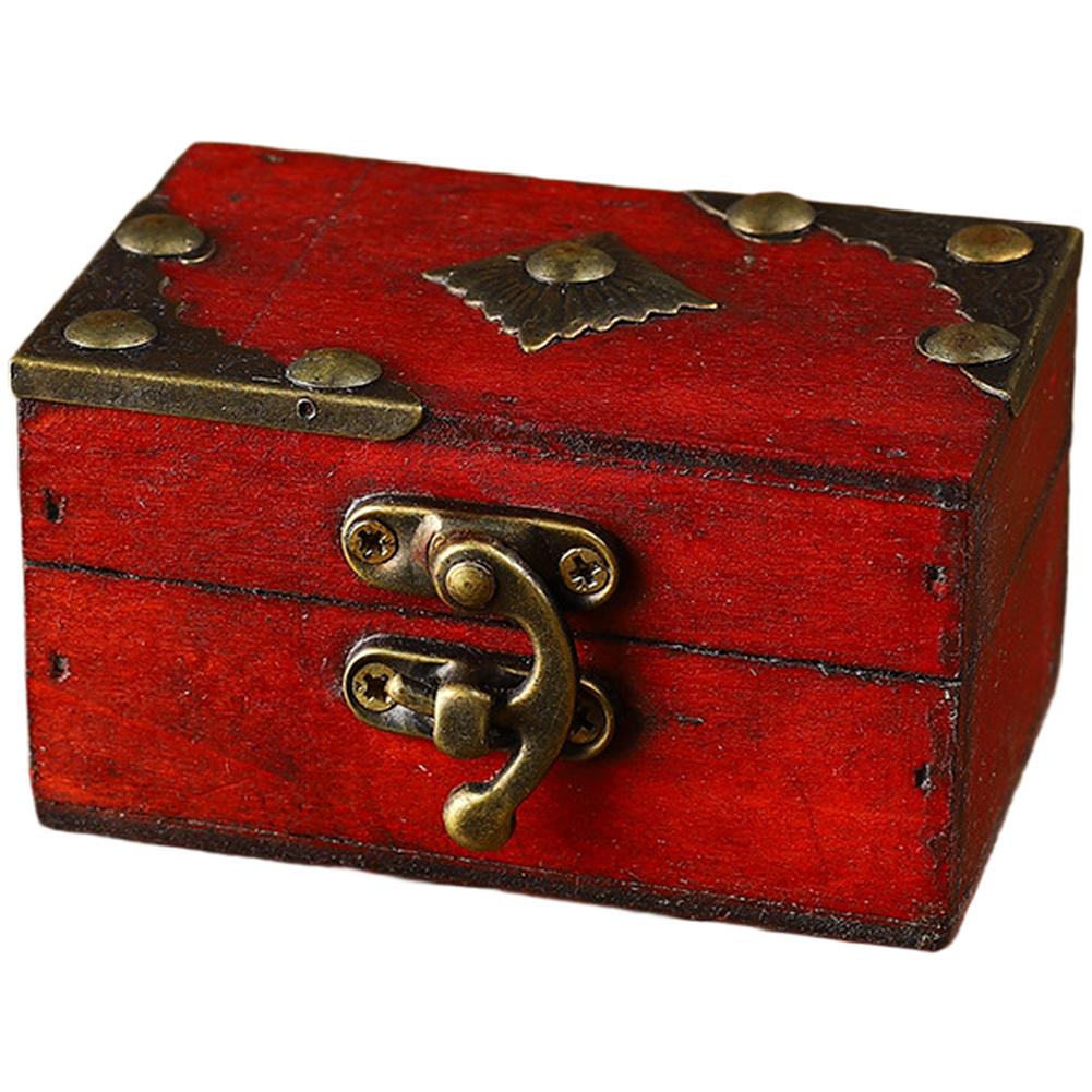 Antique Style Storage Case Antique Storage Case Classic Retro Style Compact Storage Solution Natural Wood Finish No lock 1890₽