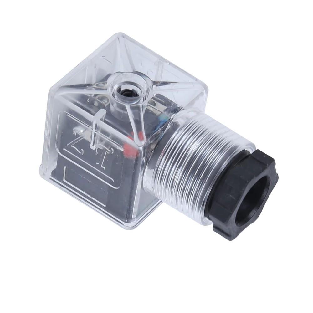Waterproof Design DC24V Solenoid Coil Plug Solenoid Junction Box  Electrical Connections