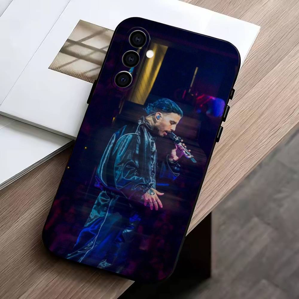 Singer Rauw Alejandro-RA Phone Case For Samsung Galaxy A73,A72,A71,A70,A53,A52,A51,Others Soft Black Cover