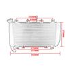 NEW-For Kawasaki Z900 2017-2025 Motorcycle Engine Water Tank Assembly Water Cooler Radiator Aluminum