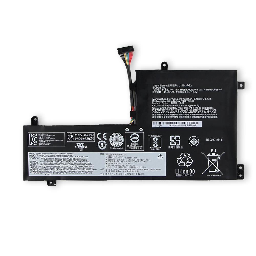 Nová náhradní baterie L17M3PG2 L17L3PG1 L17M3PG3 L17C3PG1 pro Lenovo Y530 Y540 Y7000 Y7000P 4955mAh