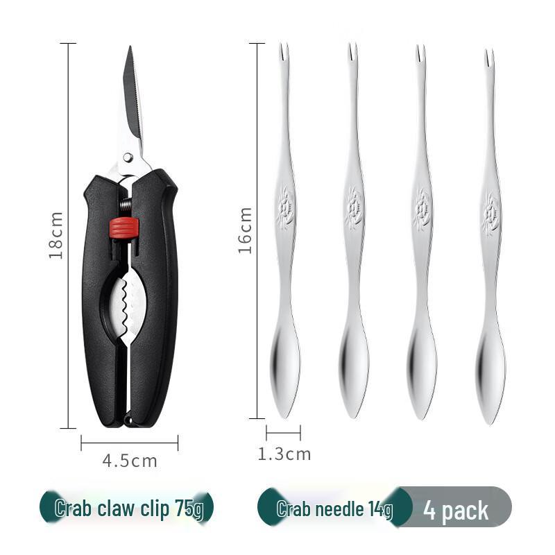 Zhi Shi Crab Eating Utensil Set