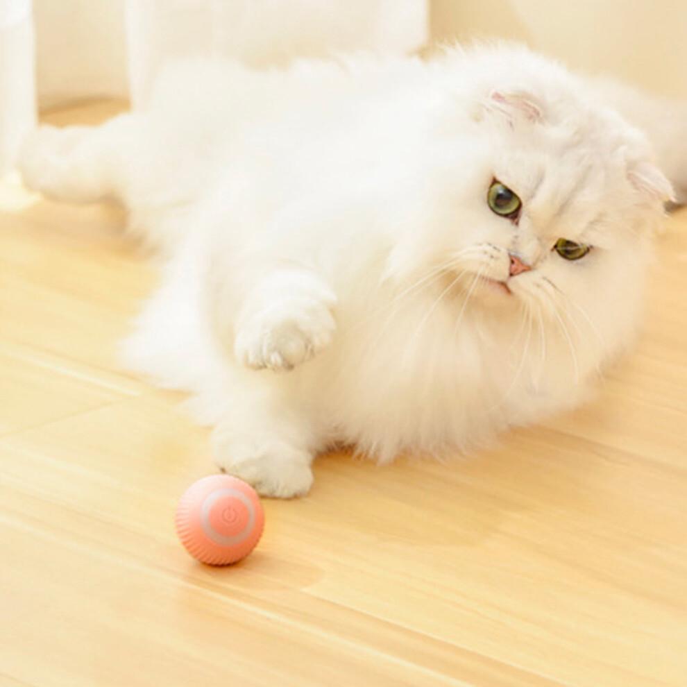 for Smart Interactive Cats Toy Newest Version 360 Degree Rotating USB Recharging Build-in Led Light 1.7 Inc