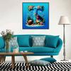 DIY Diamond Painting Round Diamond Motana and The Letter T Full Diamond Mosaic Home Decoration Painting Cross Stitch Kit