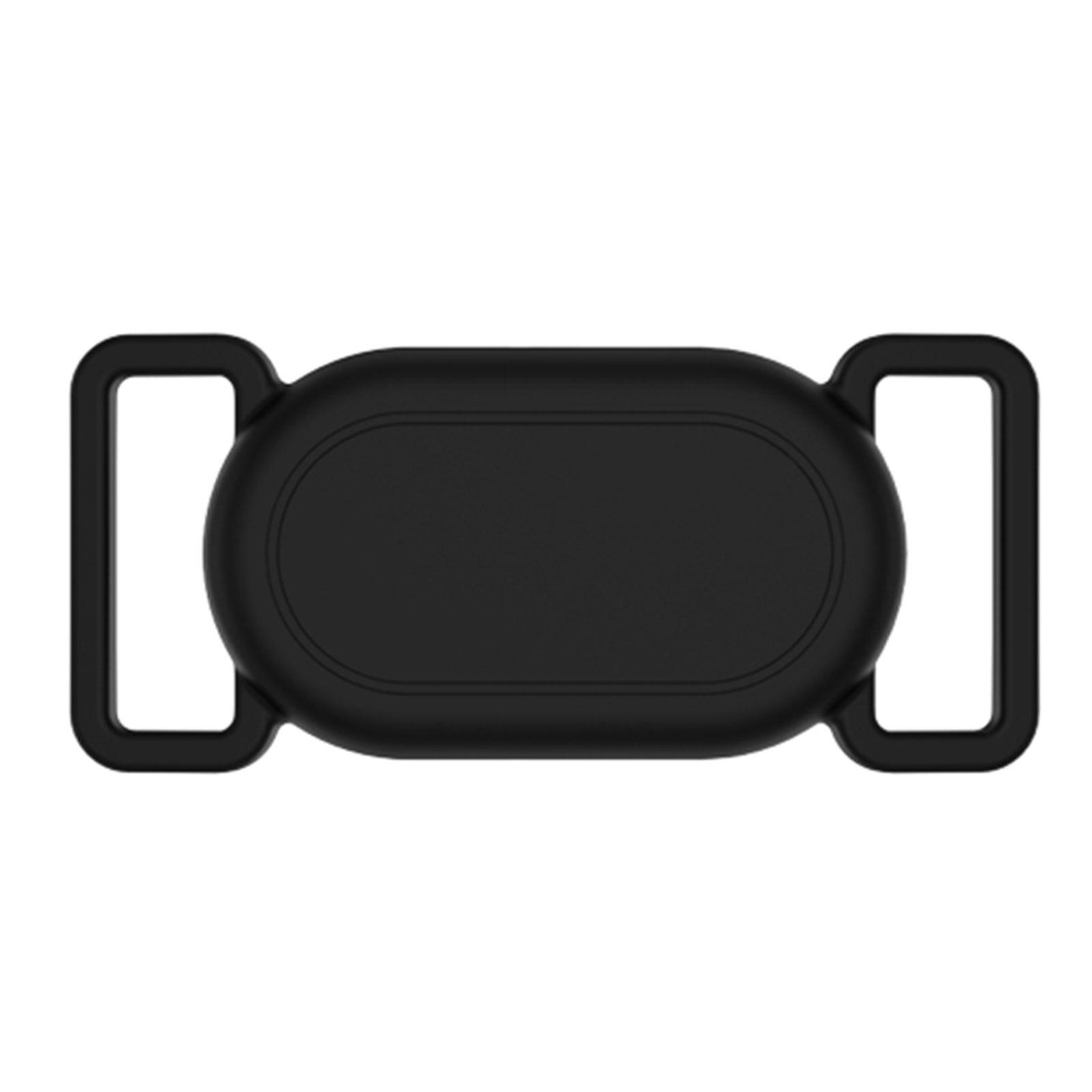 

Protective Case for Samsung Galaxy SmartTag 2 Tracker Fit for Dog Cat Collar Pet Loop Holder Silicone Case чёрный