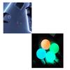 2Pcs Luminous Sticky Ball Glow in The Dark Stretch TPR Anxiety
