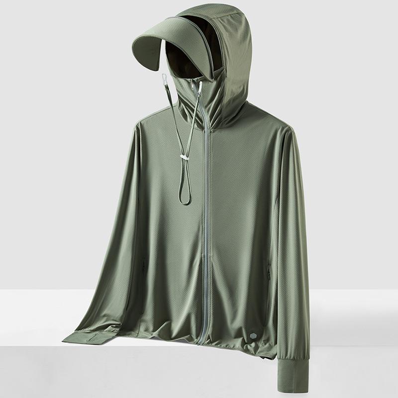 

Верблюжий HJCAMEL Унисекс Куртка для рыбалки из ледяного шелка с защитой от УФ-лучей XL