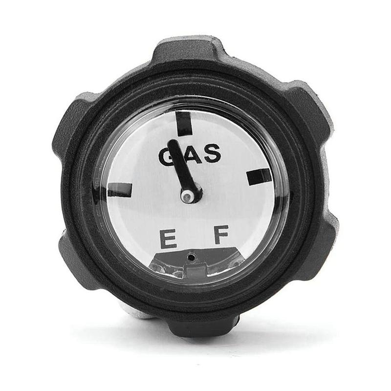 HOT Snowmobile Screw on Non-Vented Gas Fuel Caps with Gauge Mechanical Diesels Fuel Tanks Level Gauge