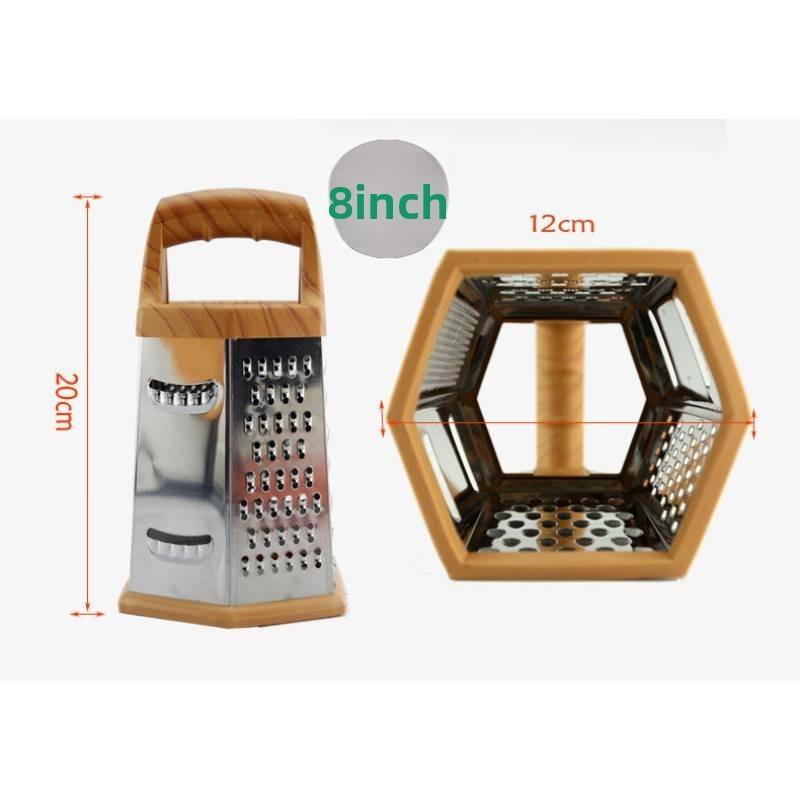 Modern Minimalist Multifunction Vegetable Grater With Six Sides For Kitchen Prep