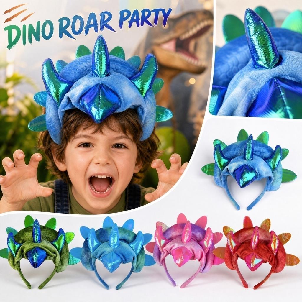 Kids Headband Halloween Costume Accessory for Dinosaur Dress Up