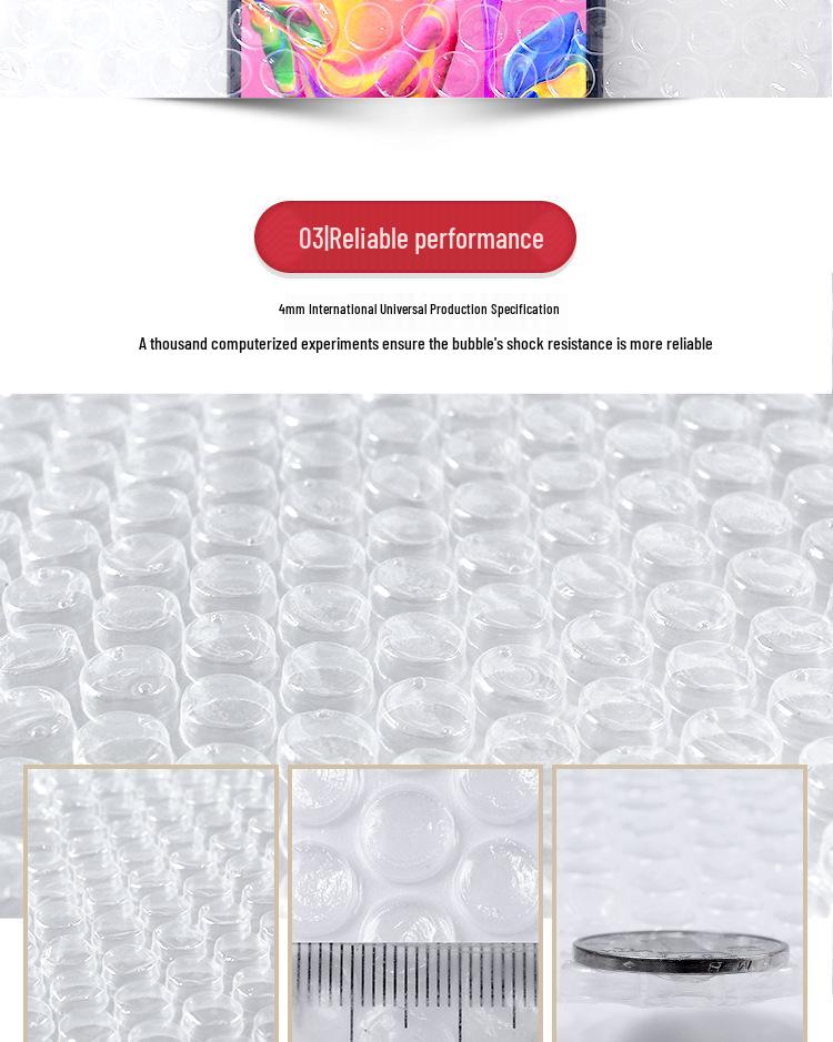 Shockproof Bubble Wrap Foam Roll - In Stock Packaging, 30 x 50