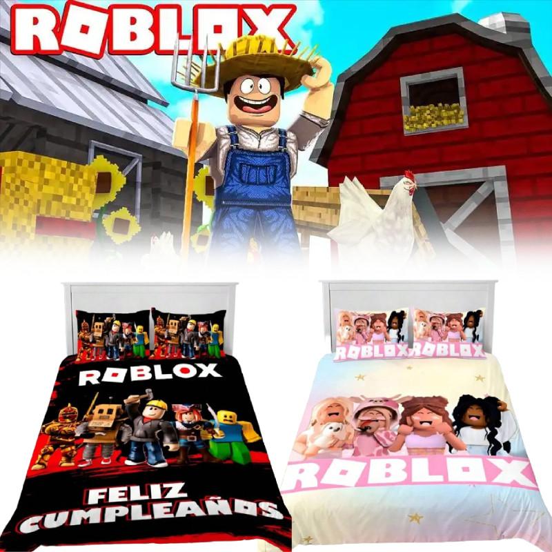 Cartoon 3d Print Pattern Duvet Cover Pillowcase Set Bedroom Bedding Gift