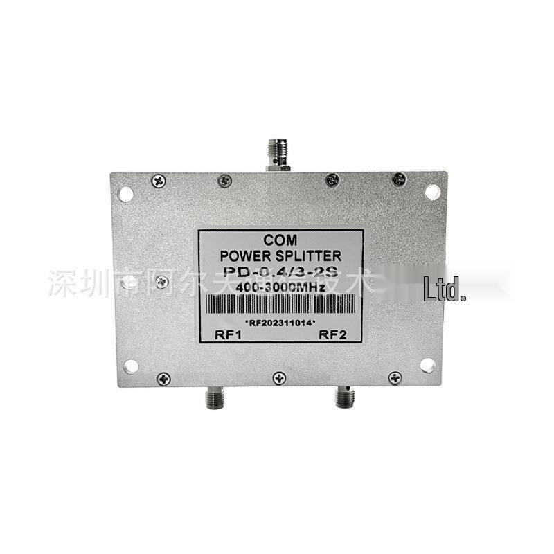 Two-Way Active Power Divider PD-0.4/3-2S Gain Signal Amplifier