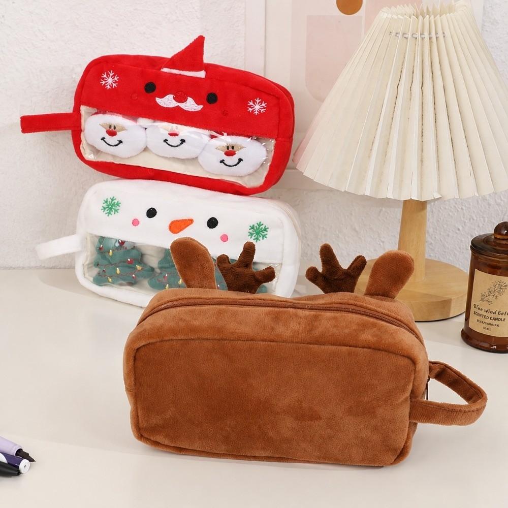 Large Capacity Pen Bag Multifunctional Stationery Organizer Portable Pencil Pouch Students