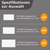 Infrared Wall Radiator - NETTLIFE - 450W - Remote Control - 90x50x1 Cm - Energy Saving