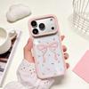 Floral Bow Drop-Proof Transparent Phone Case for iPhone 17Promax/16/15 - Spring Style 