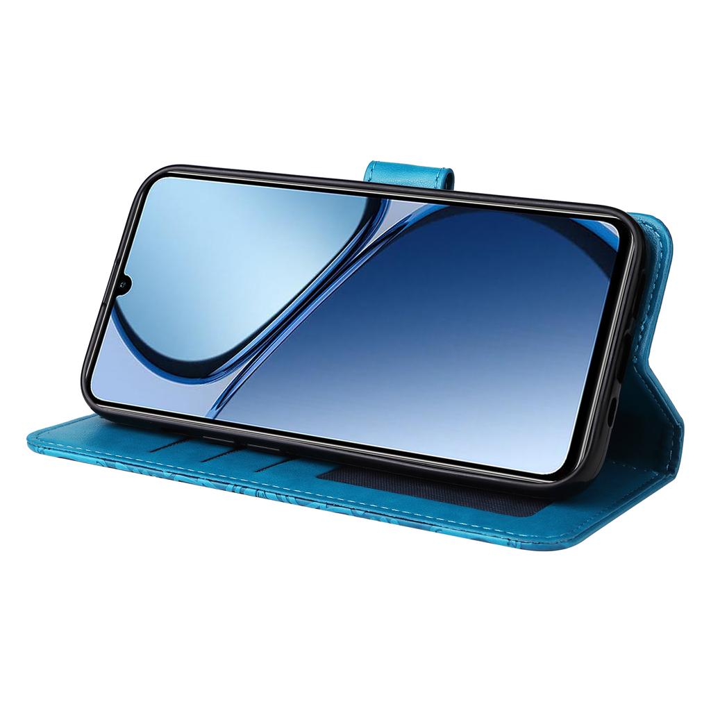 For Realme Note 60x 4G/C63 4G/C61 4G/Note 60 Case Sunflower PU Leather Flip Phone Cover