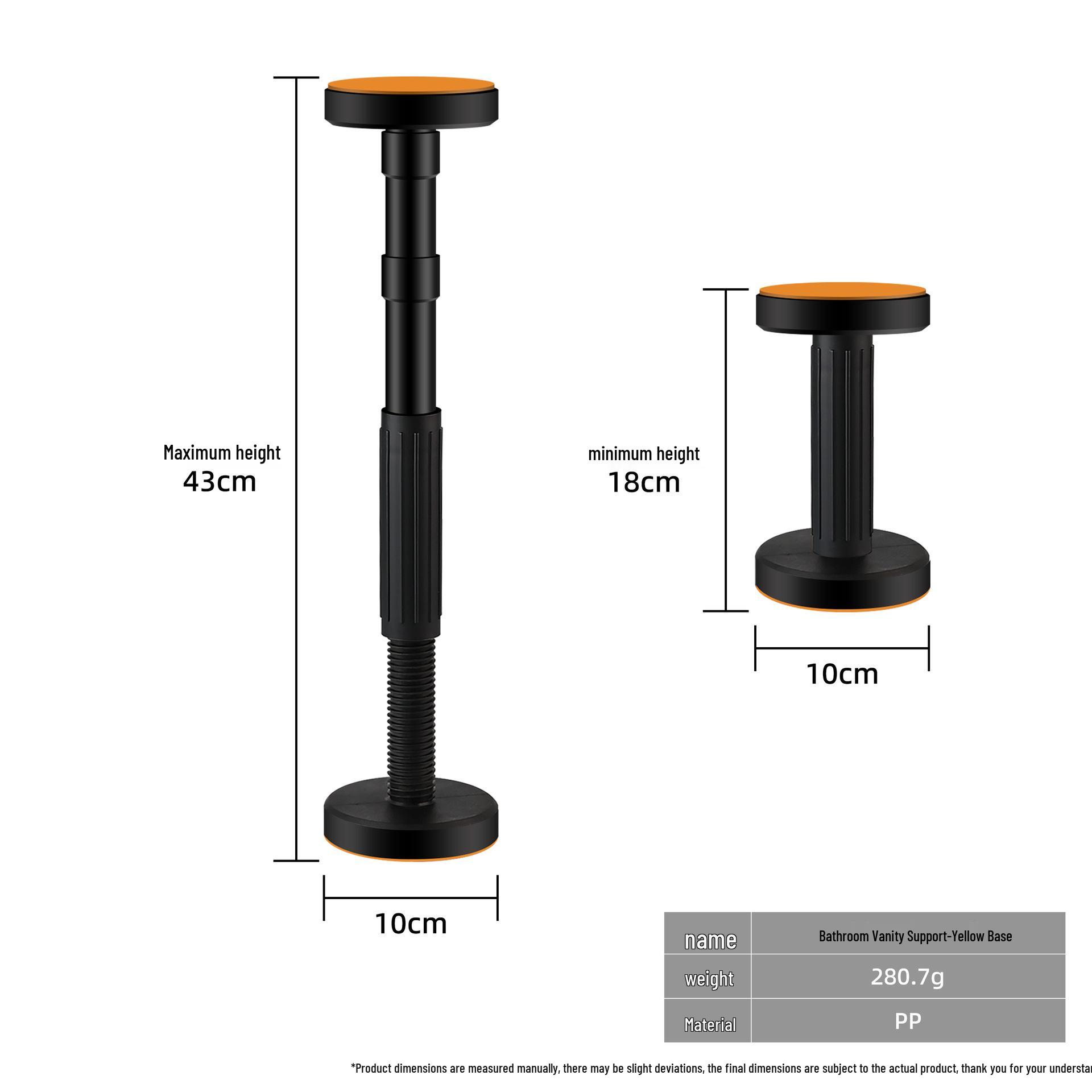 

Регулируемый опорный кронштейн для ванной комнаты для настенных шкафов